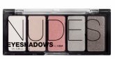 Paleta da marca H&M cores nude.